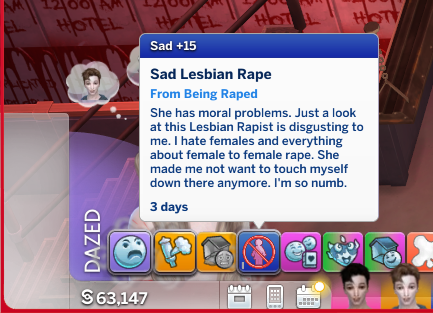 Lesbian Context Rape